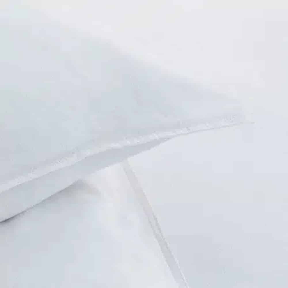 Dreamers Den - Kussensloop Half Linnen - Wit 60x70cm 2-PACK