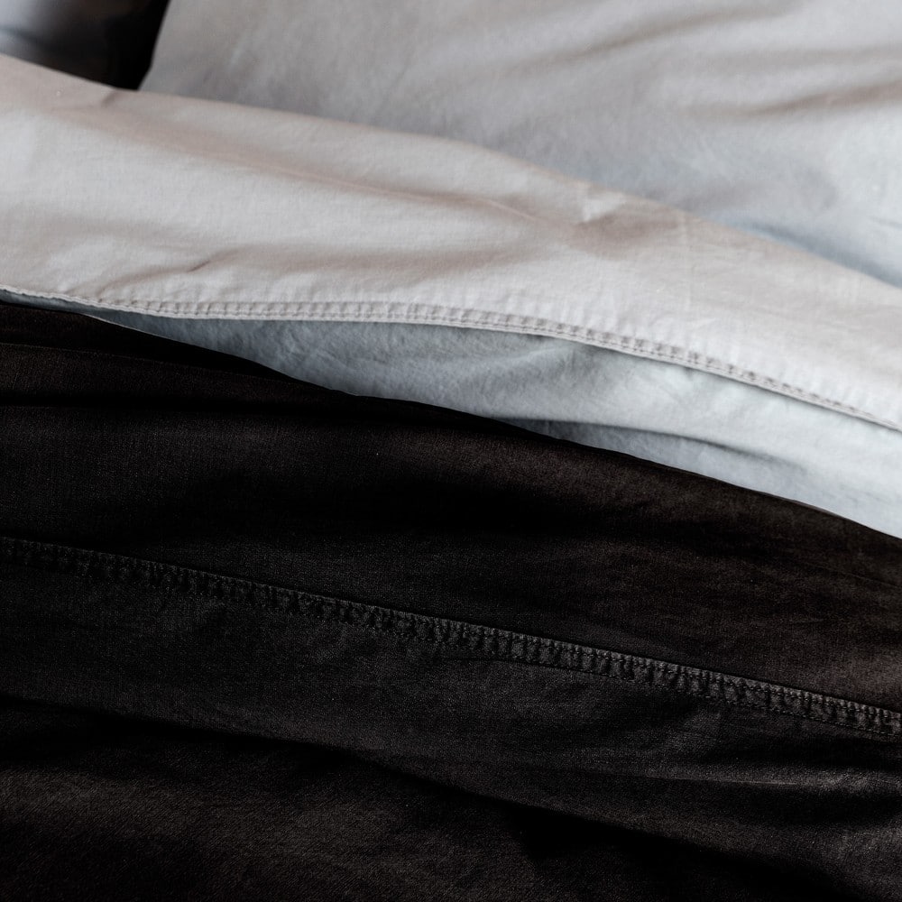 De Rode Draad Dekbedovertrek Stonewashed Antraciet