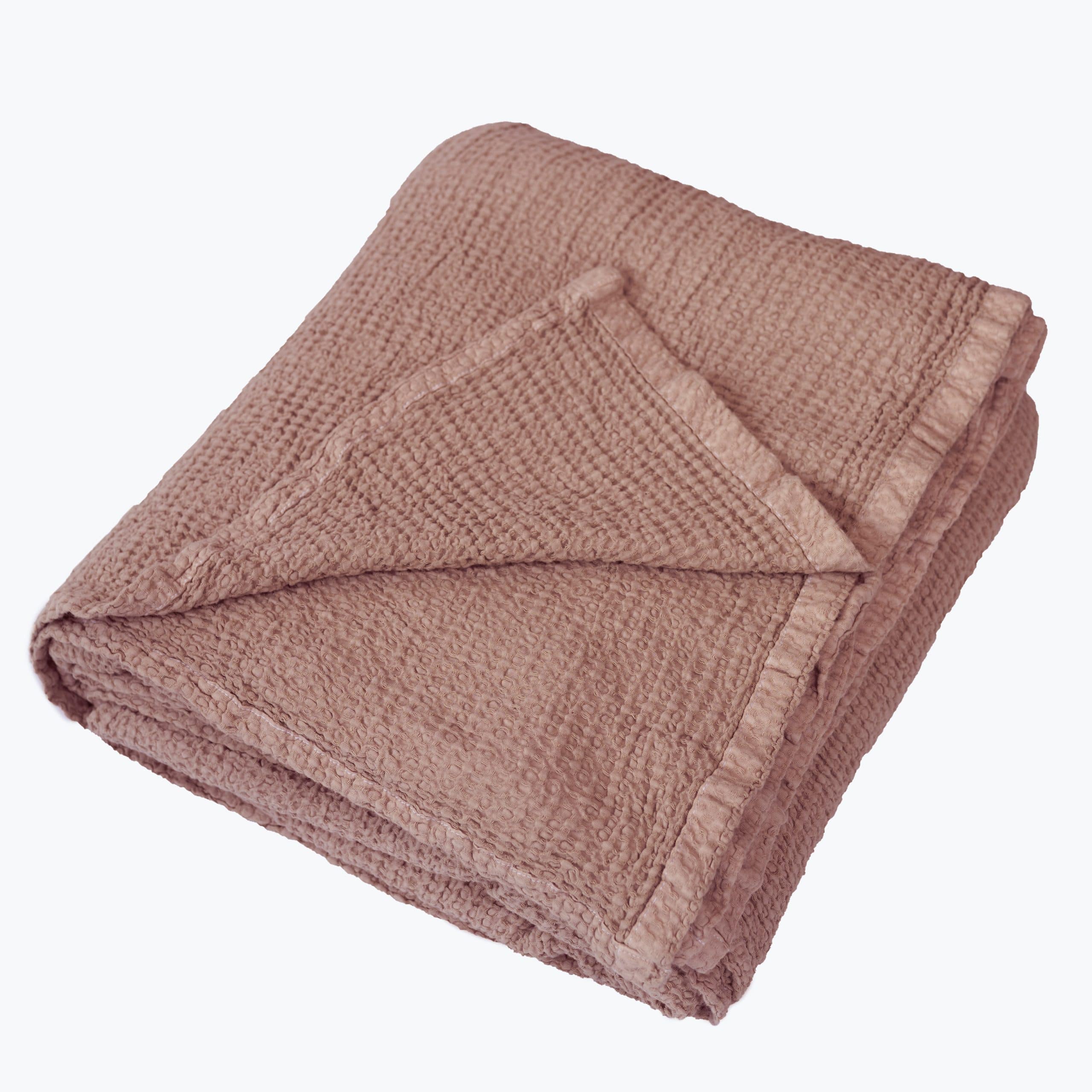 Dreamers Den Pique Sprei / Wafeldeken Rosewater