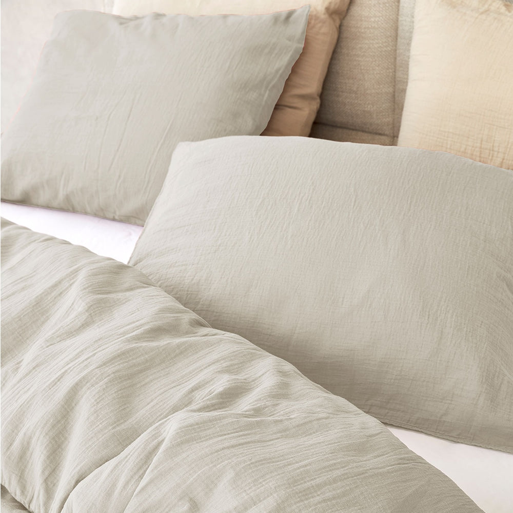 Dreamers Den Mousseline Kussenslopen set 2x 60x70cm Zand