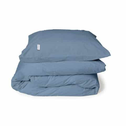 Town & Country Dekbedovertrek Austin Blauw Stonewashed 100% Gewassen Percal Katoen