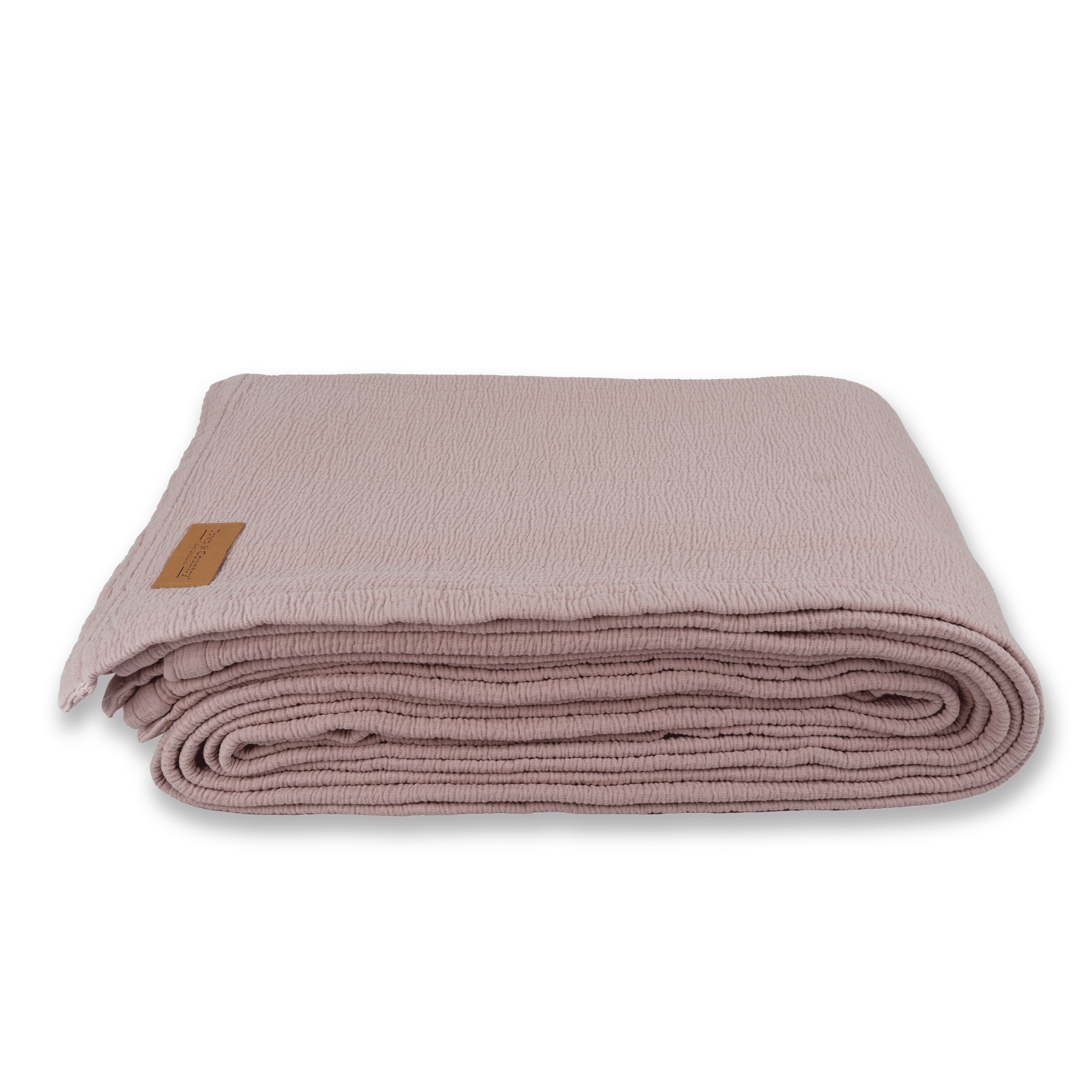 Town&Country Stonewashed Katoen Sprei- Hunter Roze
