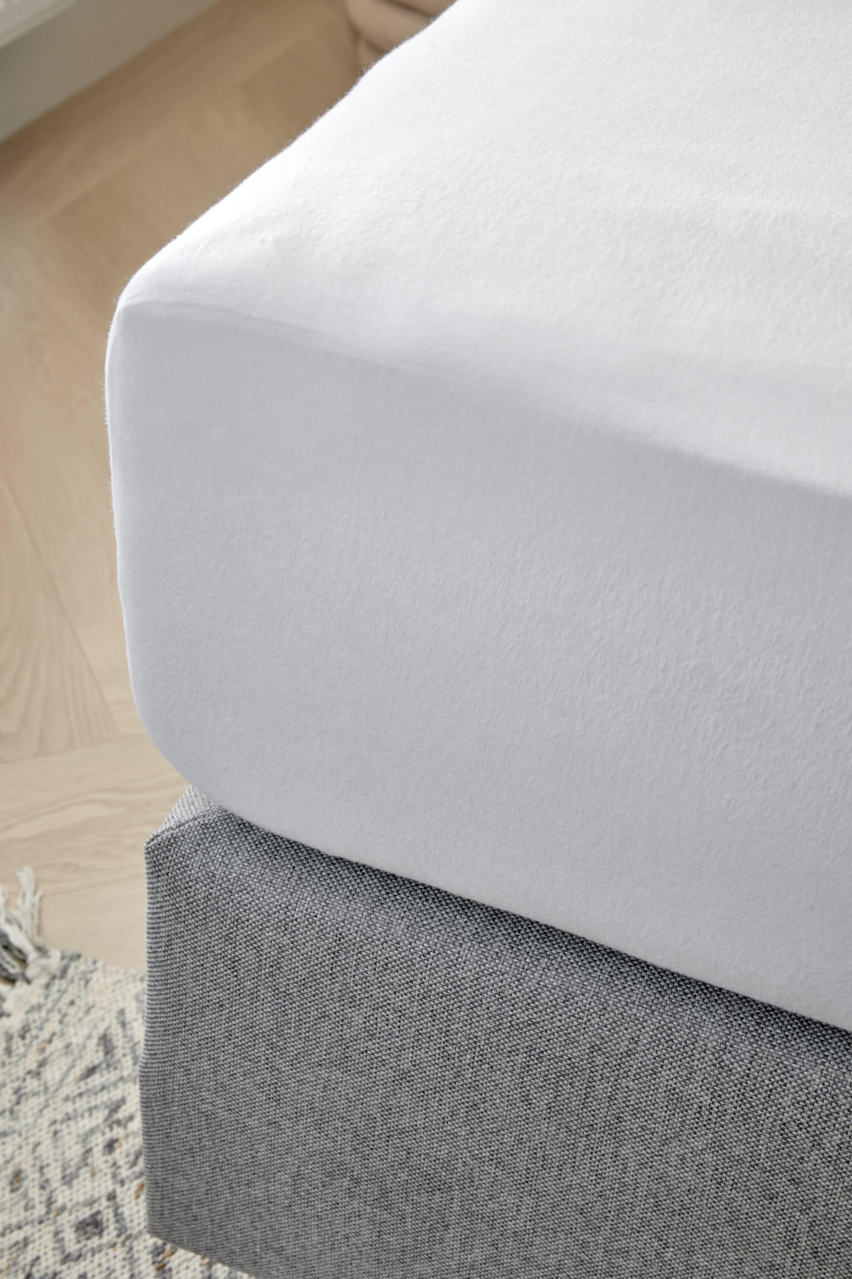 Dreamers Den Molton Topper Wit 100% Biologisch Katoen