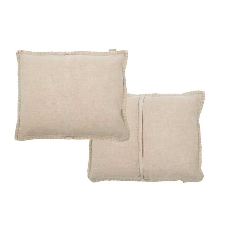 Linnen Kussen Anna Natural 50 x 40 cm – MrsBloom