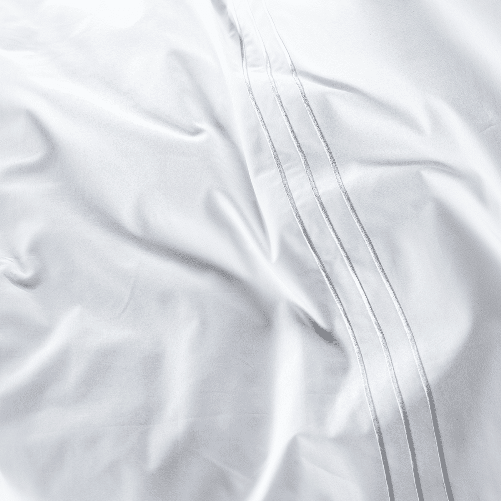 Dekbedovertrek 100% Egyptisch Percale Katoen Effen Wit