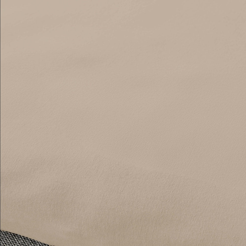 Dreamers Den Premium Jersey Elastan Hoeslaken Biologisch Katoen Naturel