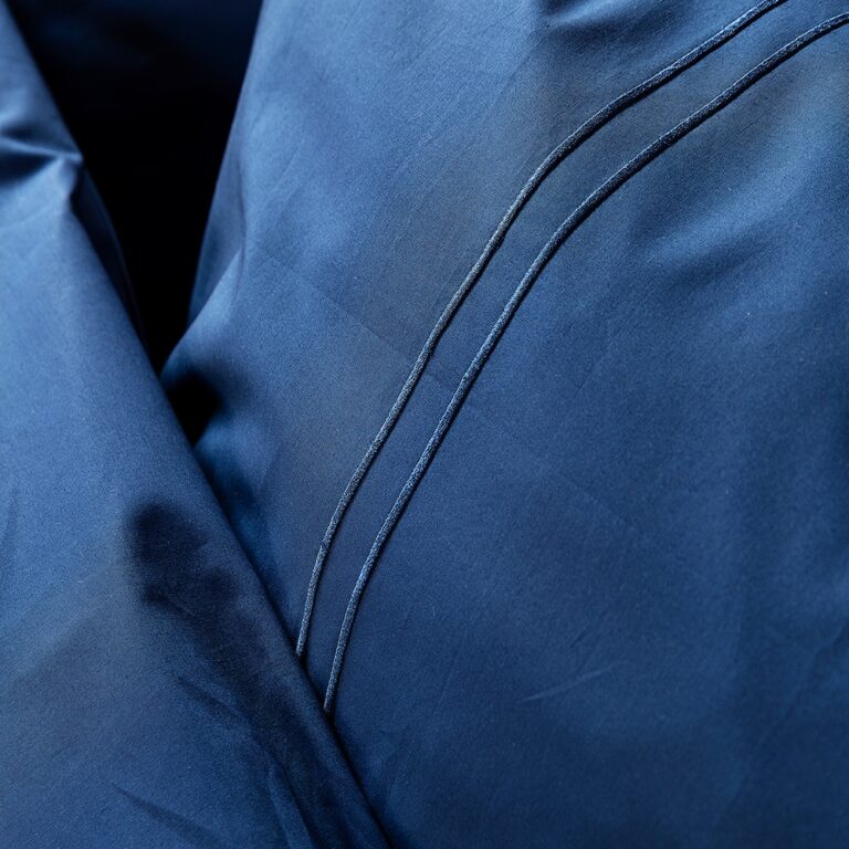 Dekbedovertrek 100% Egyptisch Percale Katoen Effen Marine Blauw