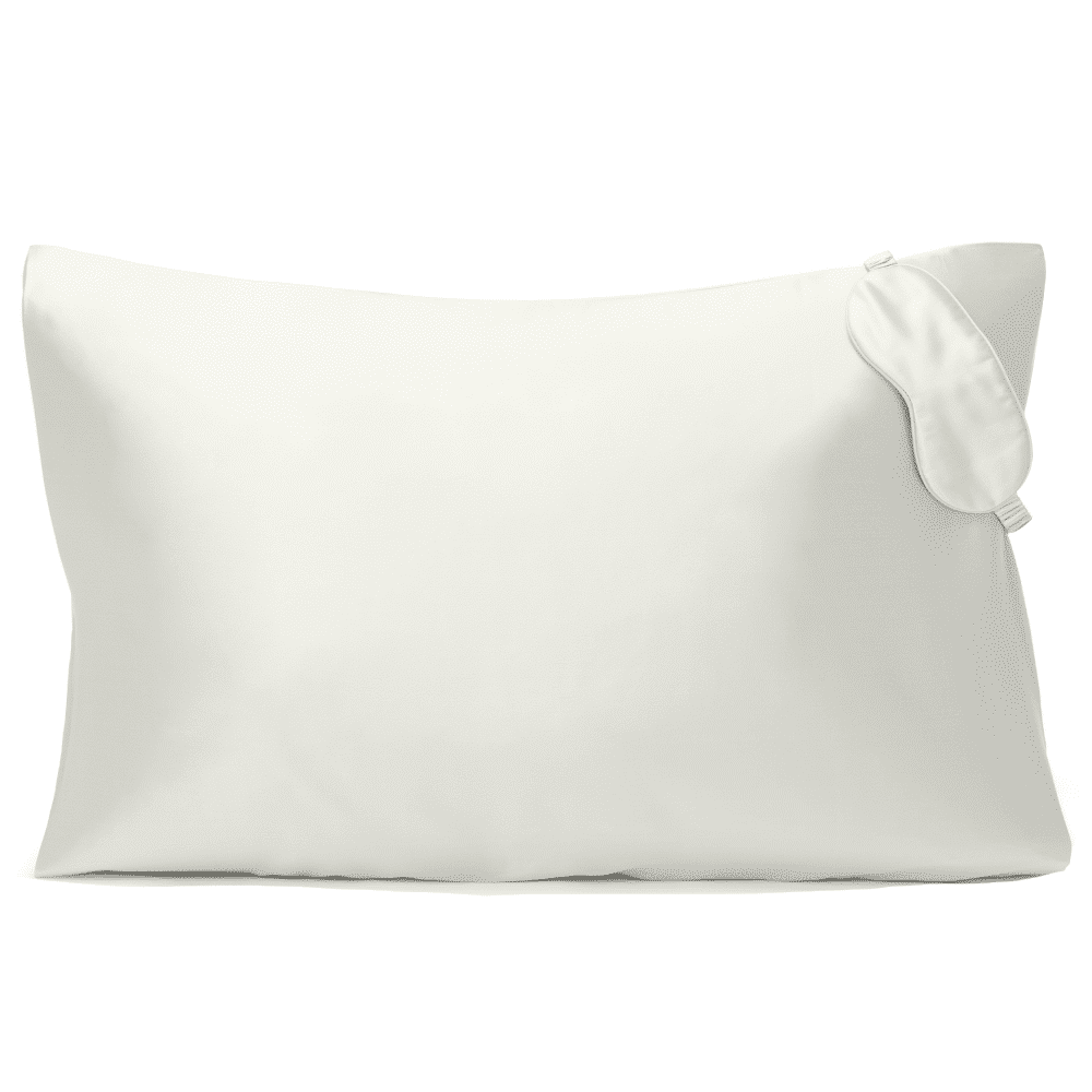 100% Moerbei Zijden Kussensloop Crème 60x70 cm